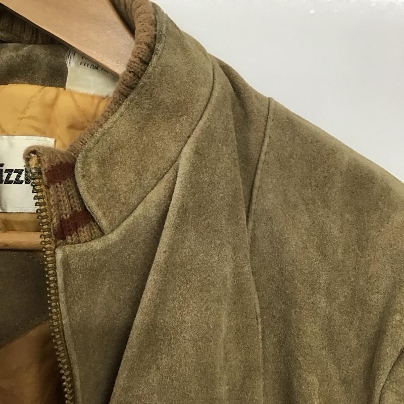 古着 USED ジャケット、上着 ジャケット、ブレザー ジップアップジャケット アウター 古着 M 無地 茶 / ブラウン /  メンズ USED 古着 中古 10141578