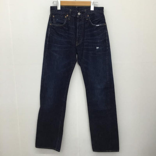 リーバイス Levi s パンツ デニム、ジーンズ ボタン裏6 30インチ 無地 インディゴ / インディゴ /  メンズ USED 古着 中古 10134251