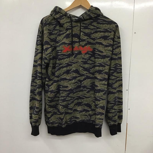 エクストララージ XLARGE パーカー 長袖 長袖パーカー プルオーバーパーカー スウェット L カモフラージュ柄・迷彩 マルチカラー / マルチカラー /  メンズ USED 古着 中古 10132814