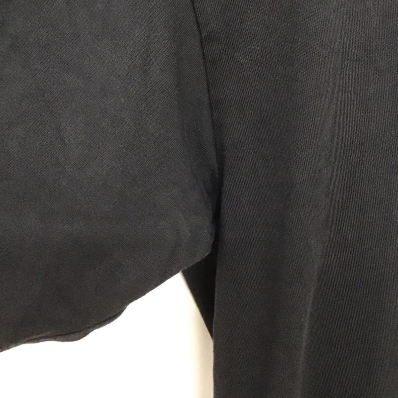 アディダス adidas Tシャツ 半袖 半袖カットソー プリントTシャツ クルーネックカットソー ロゴ、文字 黒 / ブラック /  メンズ USED 古着 中古 10140133