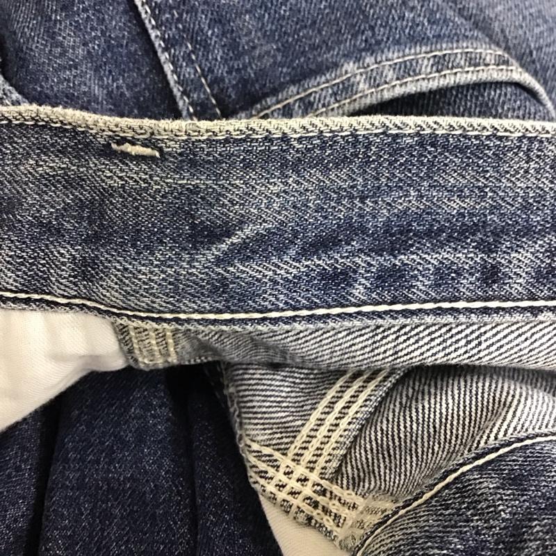 カーハート Carhartt パンツ デニム、ジーンズ ペインターパンツ 32 32 ロゴ、文字 青 / ブルー /  メンズ USED 古着 中古 10113929