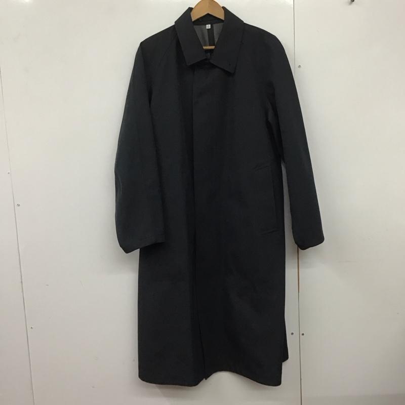 ユニクロ UNIQLO コート コート一般 312-420424 ブロックテックオーバーサイズコート M 無地 紺 / ネイビー /  メンズ USED 古着 中古 10144428