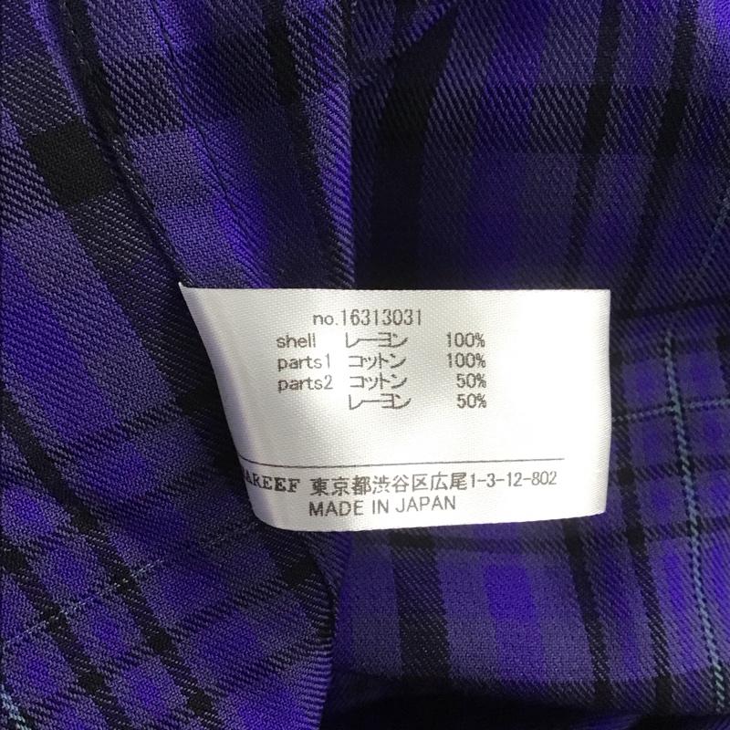 シャリーフ SHAREEF シャツ、ブラウス 長袖 1 チェック マルチカラー / マルチカラー /  メンズ USED 古着 中古 10108059