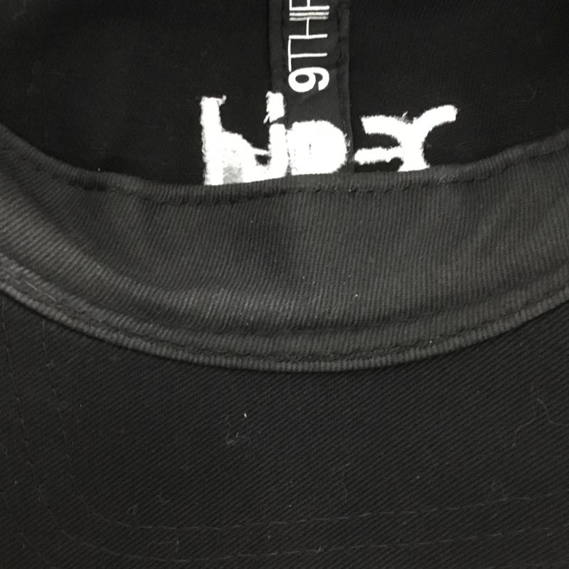 エックスガール X-girl 帽子 キャップ NEW ERA コットン ミルズロゴ 9THIRTY コラボレーション ロゴ、文字 黒 / ブラック /  レディース USED 古着 中古 10128825
