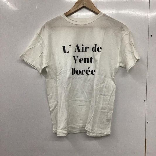 リヴドロワ RIVE DROITE Tシャツ 半袖 半袖カットソー プリントTシャツ クルーネックカットソー FREE プリント 白 / ホワイト /  レディース USED 古着 中古 10135072
