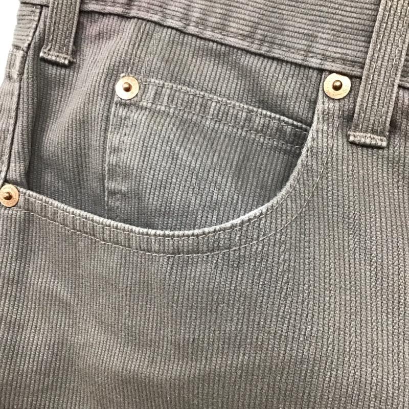 リーバイストラウスアンドコー Levi Strauss & co. パンツ ワークパンツ、ペインターパンツ ワークパンツ ワイドパンツ カジュアルパンツ コーデュロイパンツ 33インチ 無地 茶 / ブラウン /  メンズ USED 古着 中古 10116436