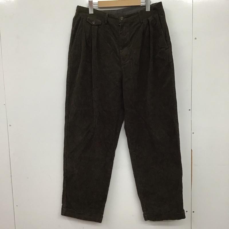 古着 USED ボトムス ボトムス NOTHOMME コーデュロイパンツ L 無地 茶 / ブラウン /  メンズ USED 古着 中古 10144977