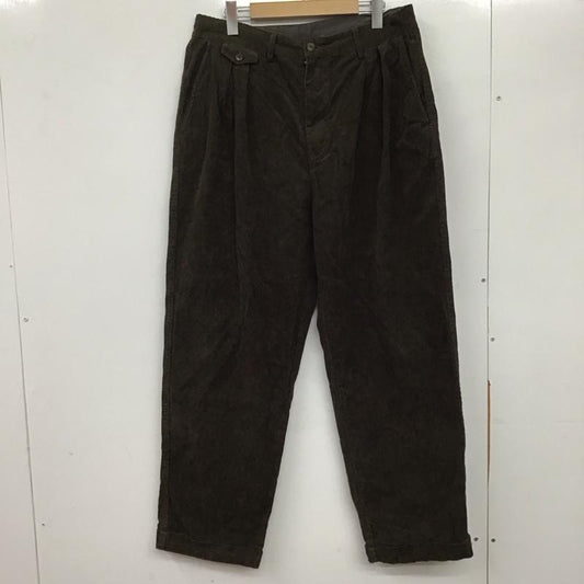 古着 USED ボトムス ボトムス NOTHOMME コーデュロイパンツ L 無地 茶 / ブラウン /  メンズ USED 古着 中古 10144977
