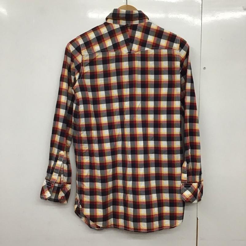 トミーヒルフィガー TOMMY HILFIGER シャツ、ブラウス 長袖 M チェック マルチカラー / マルチカラー /  レディース USED 古着 中古 10143992