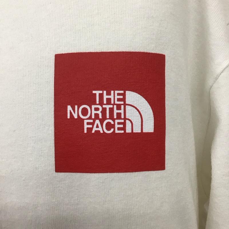 ザノースフェイス THE NORTH FACE カットソー 長袖 NT32042 ロングスリーブスリーブグラフィックTシャツ 長袖カットソー プリントTシャツ L ロゴ、文字 白 / ホワイト /  メンズ USED 古着 中古 10107122