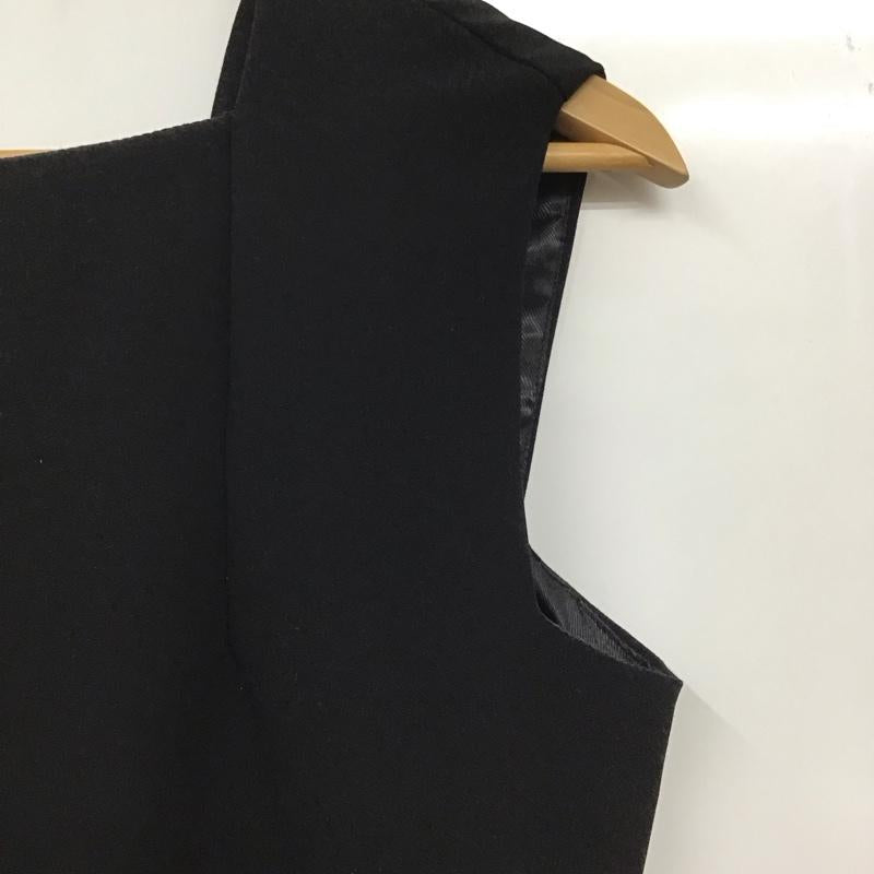ザラベーシック ZARA BASIC ワンピース ミニスカート M 無地 黒 / ブラック /  レディース USED 古着 中古 10131561