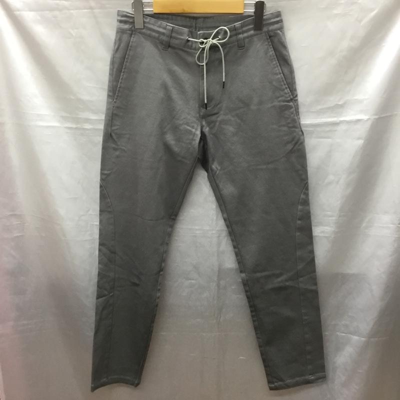メンズ メルローズ MEN S MELROSE パンツ スラックス A0483FP265 サテンストレッチ裏起毛3Dテーパードパンツ 2 無地 灰 / グレー /  メンズ USED 古着 中古 10116105