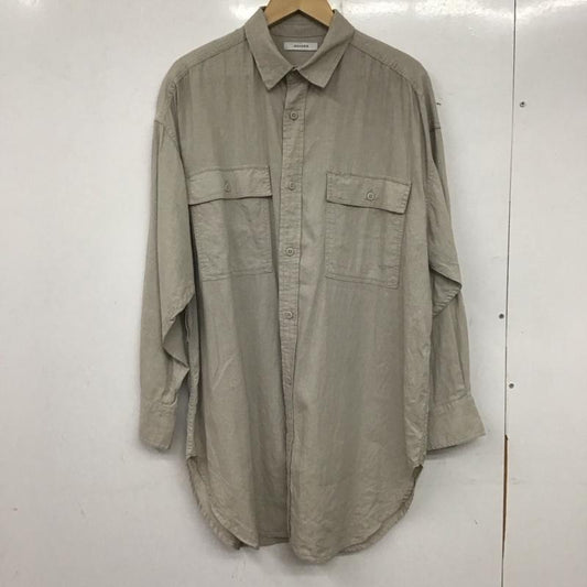ジーナシス JEANASIS シャツ、ブラウス 長袖 JS063239TS FREE 無地 ベージュ / ベージュ /  レディース USED 古着 中古 10139526