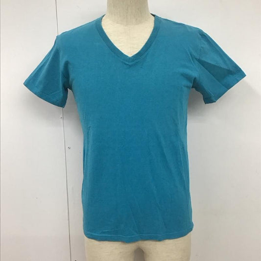 ナンバーナイン デニム NUMBER (N)INE DENIM Tシャツ 半袖 半袖カットソー 無地Tシャツ Vネックカットソー M 無地 青 / ブルー /  メンズ USED 古着 中古 10107250