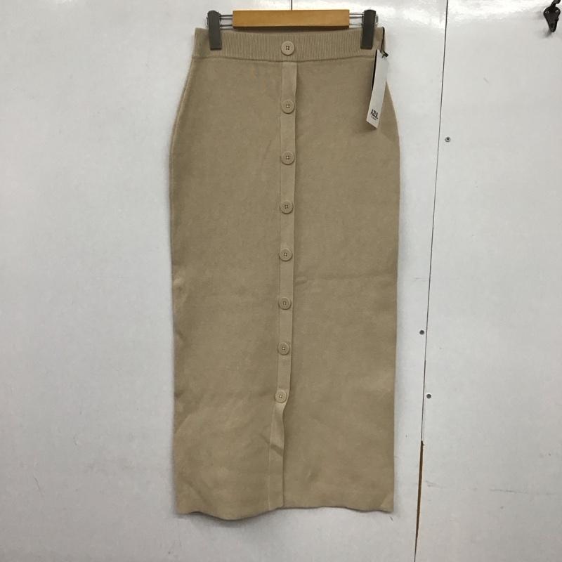 アズールバイマウジー AZUL BY MOUSSY スカート ロングスカート 250EAB71-176H S 無地 ベージュ / ベージュ /  レディース USED 古着 中古 10142901