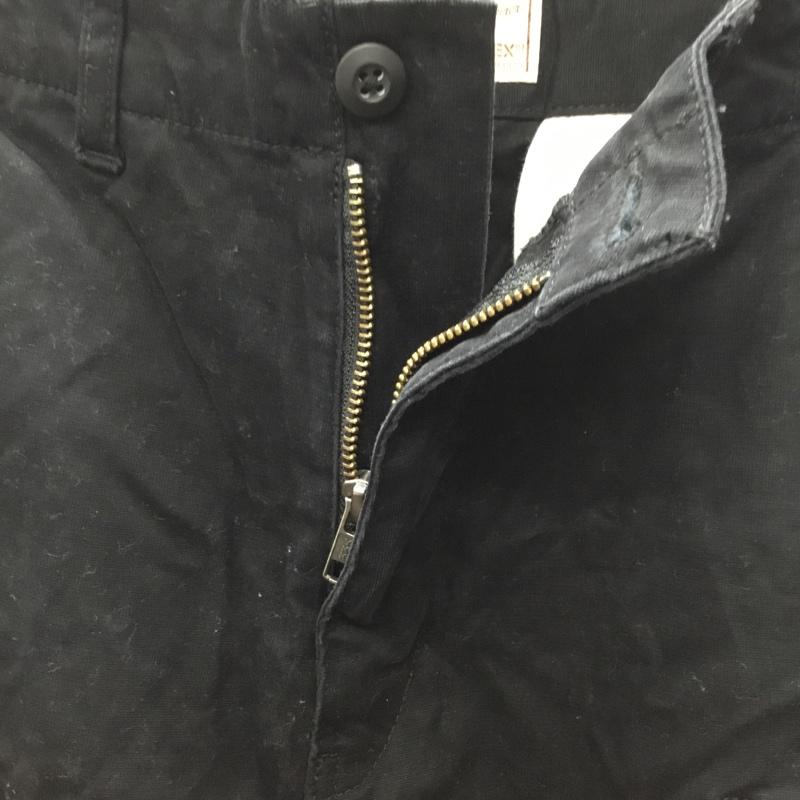 アヴィレックス AVIREX パンツ ワークパンツ、ペインターパンツ ワークパンツ ワイドパンツ カジュアルパンツ カーゴパンツ M 無地 黒 / ブラック /  メンズ USED 古着 中古 10122270