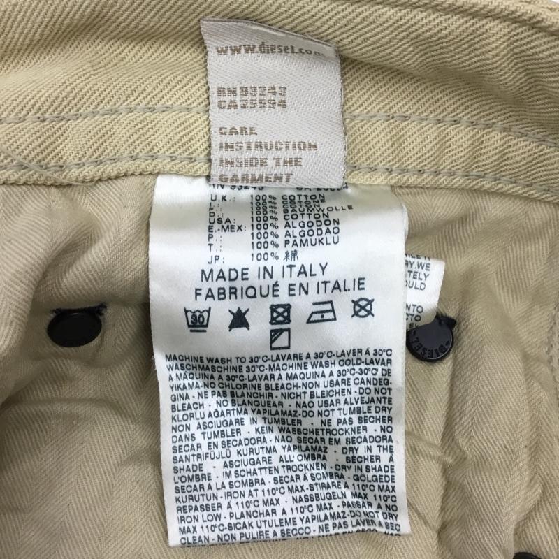 ディーゼル DIESEL ボトムス ボトムス 34インチ 無地 ベージュ / ベージュ /  メンズ USED 古着 中古 10111905