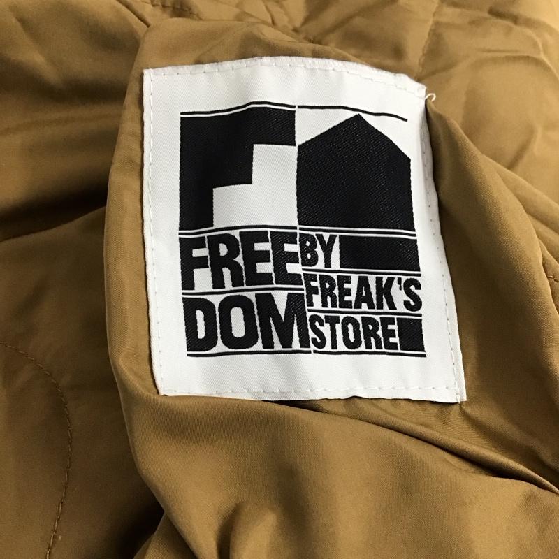 フリークスストア FREAK S STORE ジャケット、上着 ジャンパー、ブルゾン fOL20AW042 キルティング フリースジャケット リバーシブル FREE 無地 茶 / ブラウン /  レディース USED 古着 中古 10141772