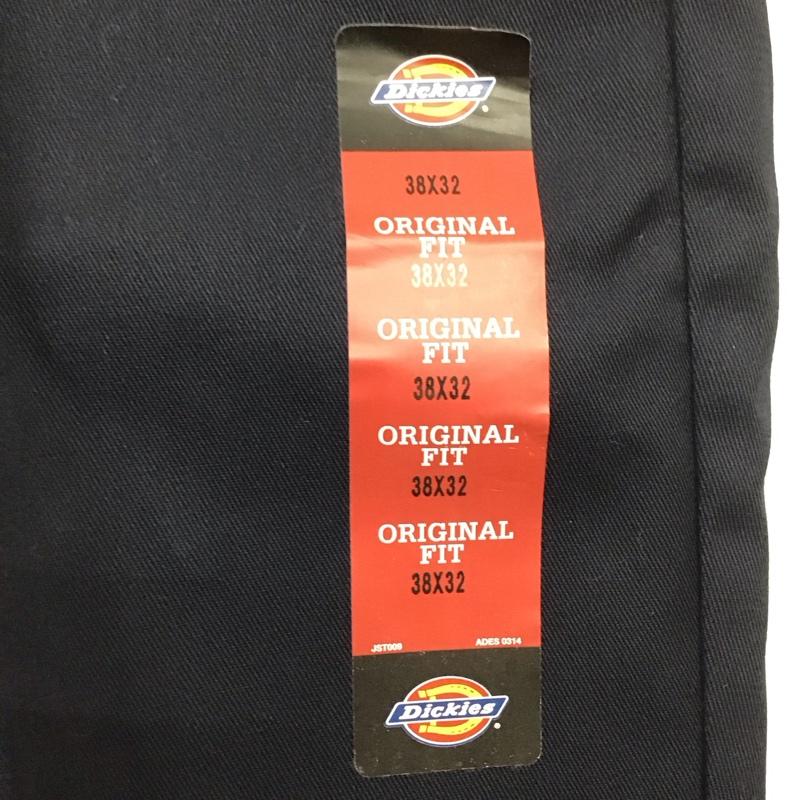 ディッキーズ Dickies パンツ ワークパンツ、ペインターパンツ ワークパンツ ワイドパンツ カジュアルパンツ 38 無地 紺 / ネイビー /  メンズ USED 古着 中古 10113177
