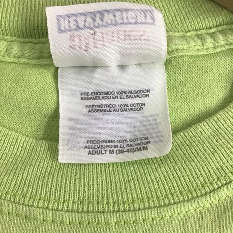 ヘインズ HANES Tシャツ 半袖 半袖カットソー プリントTシャツ クルーネックカットソー 90s 00s M ロゴ、文字 緑 / グリーン /  メンズ USED 古着 中古 10131374