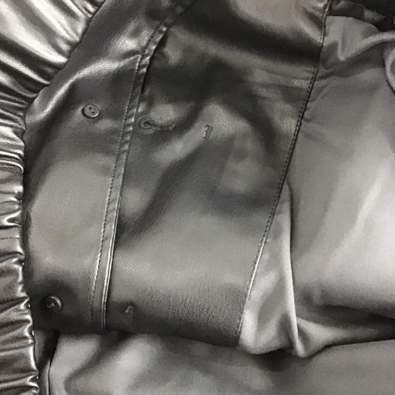 ウィム バイ リドム WYM LIDNM ジャケット、上着 ジャケット、ブレザー wyjk479 ジャケット アウター フェイクレザージャケット M 無地 黒 / ブラック /  メンズ USED 古着 中古 10138592