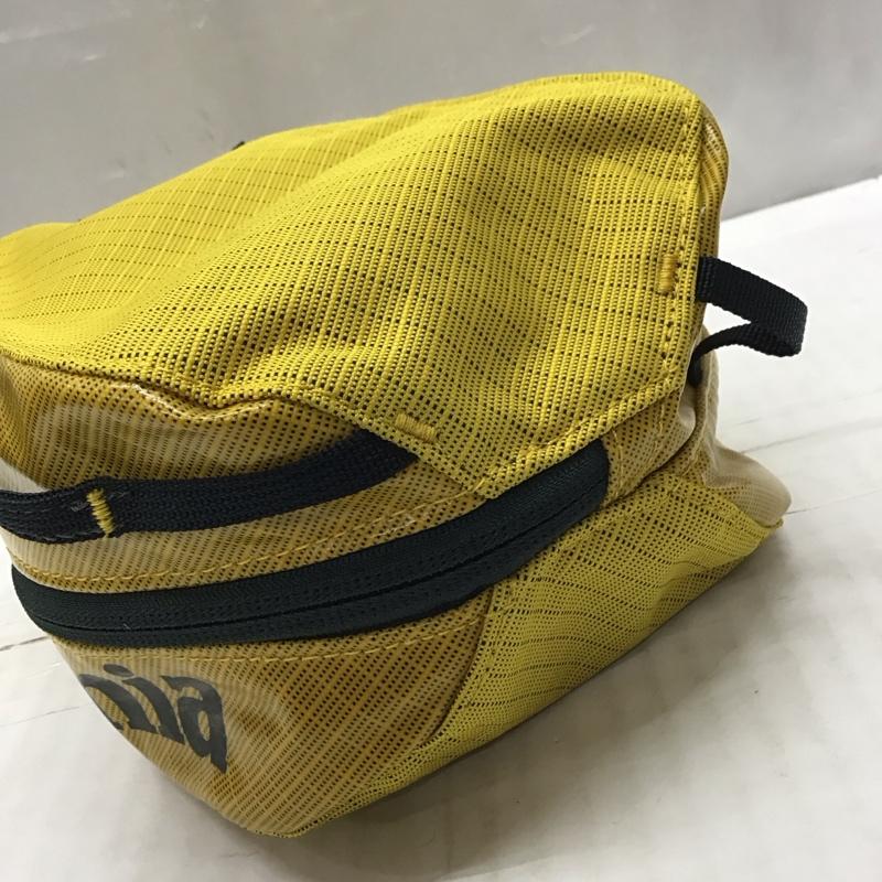 パタゴニア patagonia バッグ バッグ STY49360FA16 ブラックホール キューブ スモール ポーチ ロゴ、文字 マスタード / マスタード /  メンズ USED 古着 中古 10118886