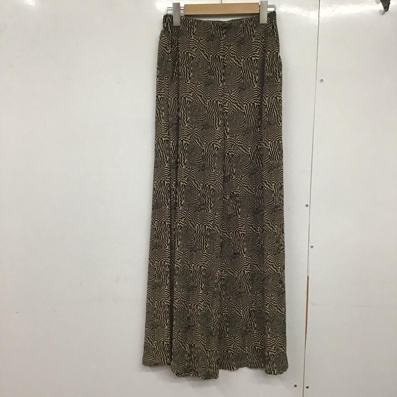 ジーナシス JEANASIS ボトムス ボトムス JS050734MW ワイドパンツ S 総柄 マルチカラー / マルチカラー /  レディース USED 古着 中古 10144525