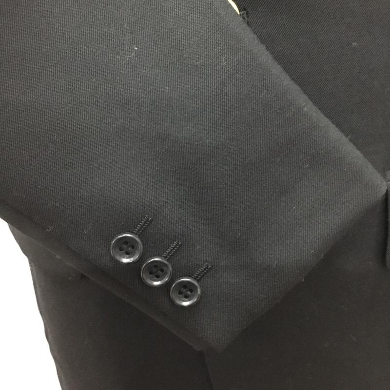 ブラックコムデギャルソン BLACK COMME des GARCONS ジャケット、上着 ジャケット、ブレザー カジュアルジャケット カラージャケット ポケットジャケット アウター S 無地 黒 / ブラック /  メンズ USED 古着 中古 10120674
