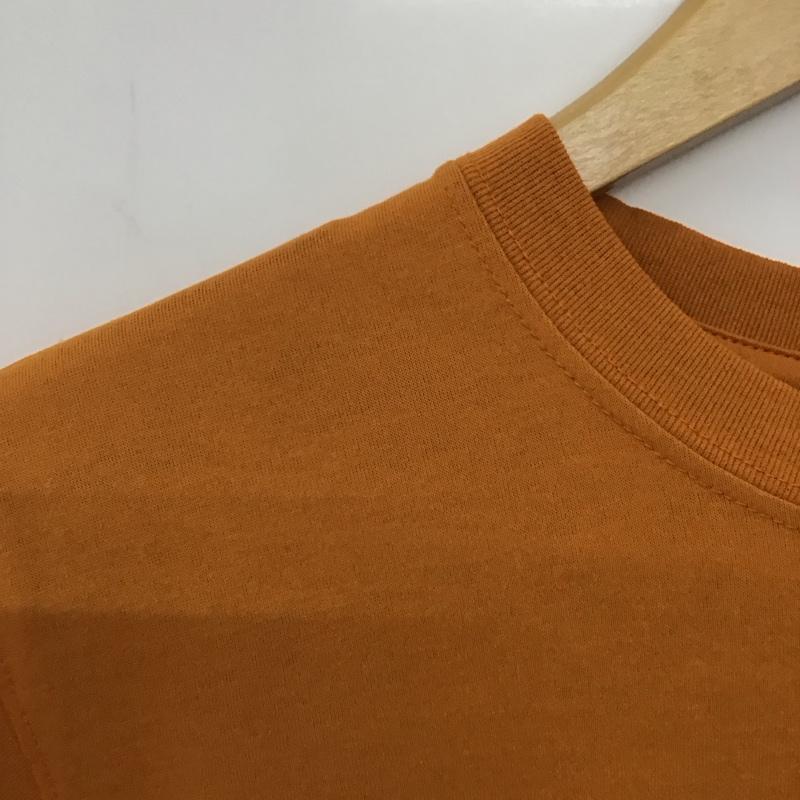 モンベル mont-bell Tシャツ 半袖 1114350 ユニセックスTシャツWIC.Tサイクリングベア 半袖カットソー S プリント 橙 / オレンジ /  メンズ USED 古着 中古 10135925