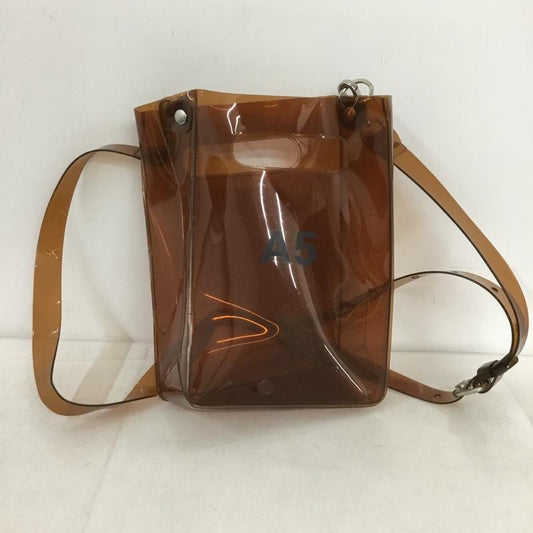 古着 USED ショルダーバッグ ショルダーバッグ ナナナナ NANA-NANA PVCバッグ A5 ロゴ、文字 茶 / ブラウン /  レディース USED 古着 中古 10148839