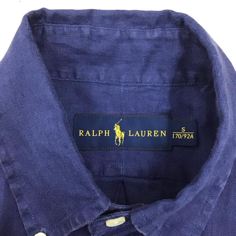 ラルフローレン RALPHLAUREN シャツ、ブラウス 長袖 長袖シャツ カラーシャツ 長袖カットソー ボタンダウンシャツ S ロゴ、文字 マルチカラー / マルチカラー /  メンズ USED 古着 中古 10121445