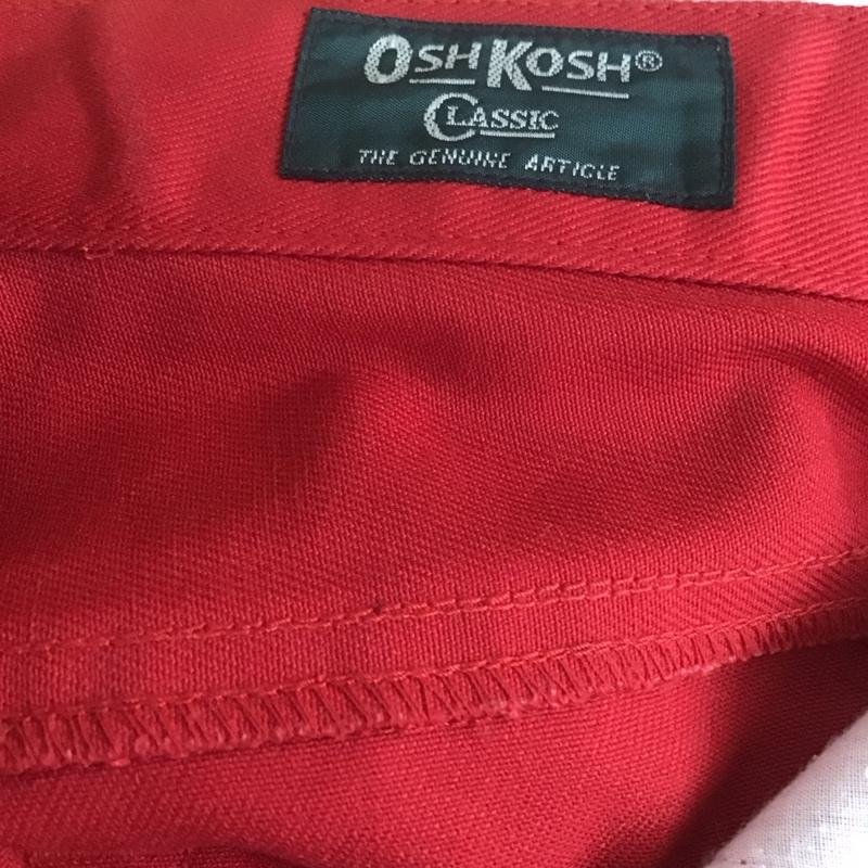 オシュコシュ OSHKOSH ボトムス ボトムス 721-5200 カラーパンツ 34 無地 赤 / レッド /  メンズ USED 古着 中古 10107051