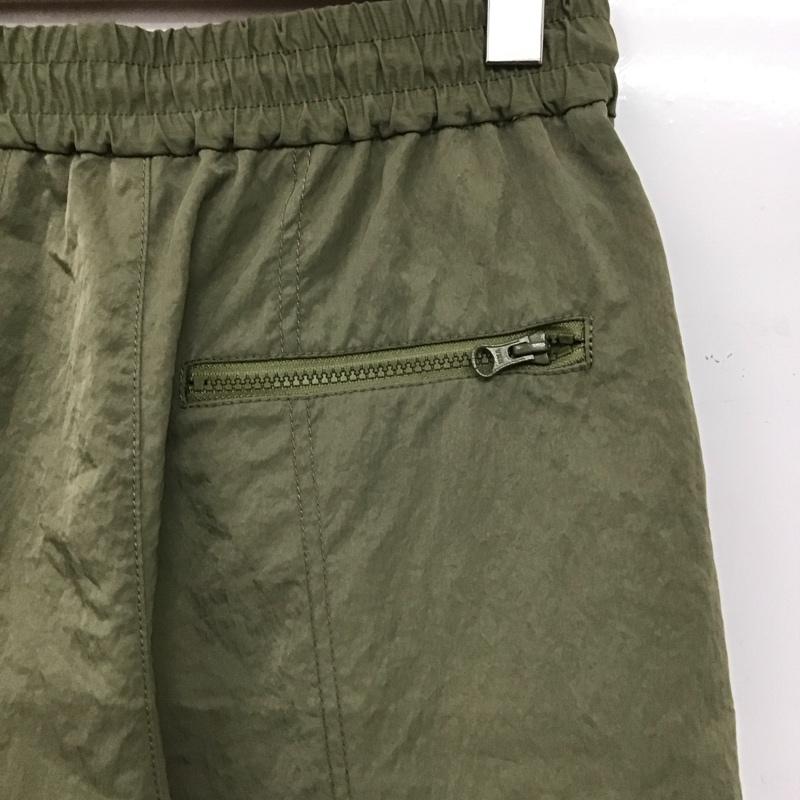 スライ SLY ボトムス ボトムス 030GAR31-3320 ナイロンギャザーパンツ ナイロンパンツ FREE 無地 カーキ / カーキ /  レディース USED 古着 中古 10146611