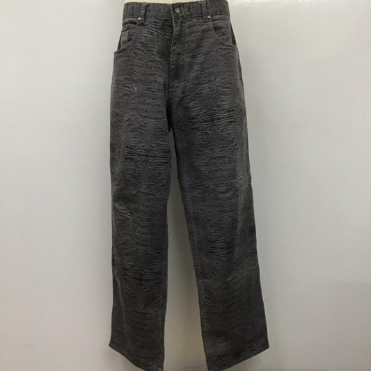 ペレペレ PELLEPELLE パンツ デニム、ジーンズ デニムパンツ ワーカージーンズ カジュアルパンツ ストレートパンツ 36 総柄 灰 / グレー /  メンズ USED 古着 中古 10112072