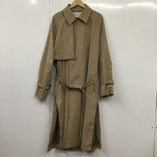 クルニ CULLNI コート コート一般 ロングコート カラージャケット アウター 2 無地 ベージュ / ベージュ /  メンズ USED 古着 中古 10131737