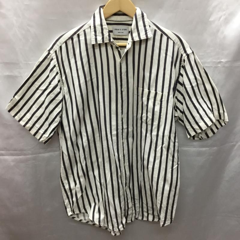 フリークスストア FREAK S STORE シャツ、ブラウス 半袖 ストライプ M ストライプ マルチカラー / マルチカラー /  メンズ USED 古着 中古 10109703