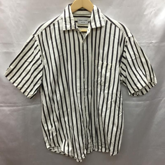フリークスストア FREAK S STORE シャツ、ブラウス 半袖 ストライプ M ストライプ マルチカラー / マルチカラー /  メンズ USED 古着 中古 10109703