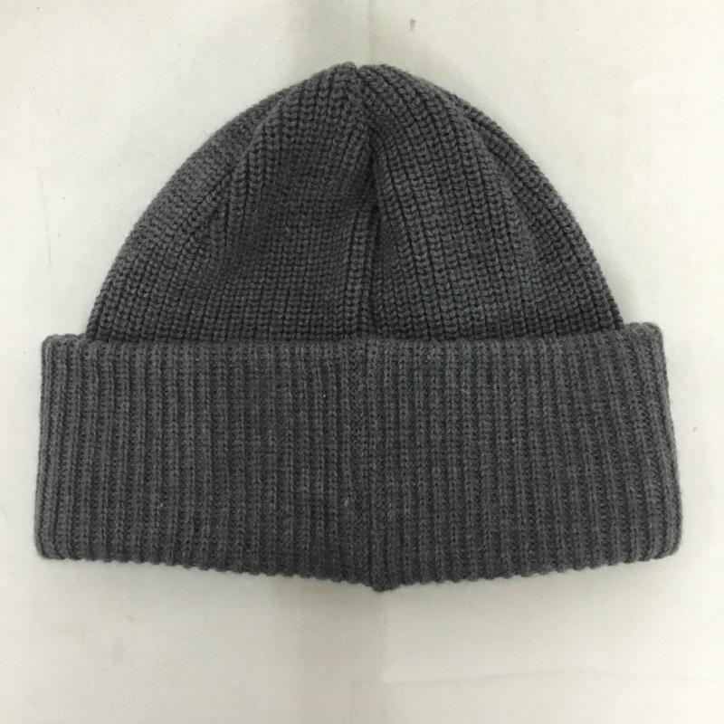 ラストリゾートエービー Last Resort AB 帽子 ニット帽 LR DOUBLE FOLD MERINO BEANIE ロゴ、文字 灰 / グレー /  メンズ USED 古着 中古 10131362