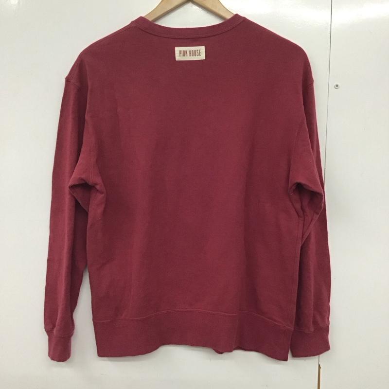 ピンクハウス PINK HOUSE トレーナー 長袖 無地 えんじ / ワインレッド /  レディース USED 古着 中古 10143381