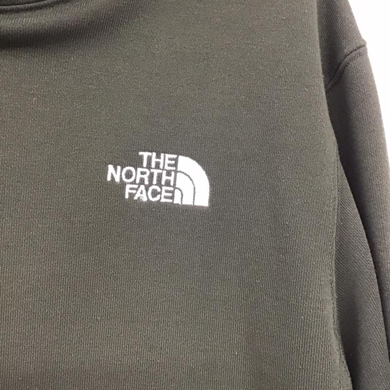 ザノースフェイス THE NORTH FACE パーカー 長袖 nt12230 SQUARELOGOHOODIE スクエアロゴフーディー L ロゴ、文字 カーキ / カーキ /  メンズ USED 古着 中古 10145244