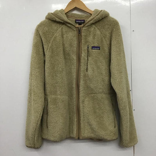 パタゴニア patagonia ジャケット、上着 ジャンパー、ブルゾン 25922fa20 フリースジャケット ジップアップジャケット パーカー M ロゴ、文字 ベージュ / ベージュ /  メンズ USED 古着 中古 10147518