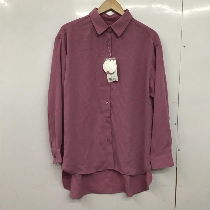 ローリーズファーム LOWRYS FARM シャツ、ブラウス 長袖 長袖シャツ イージーケアシャツ M 無地 マルチカラー / マルチカラー /  レディース USED 古着 中古 10147633