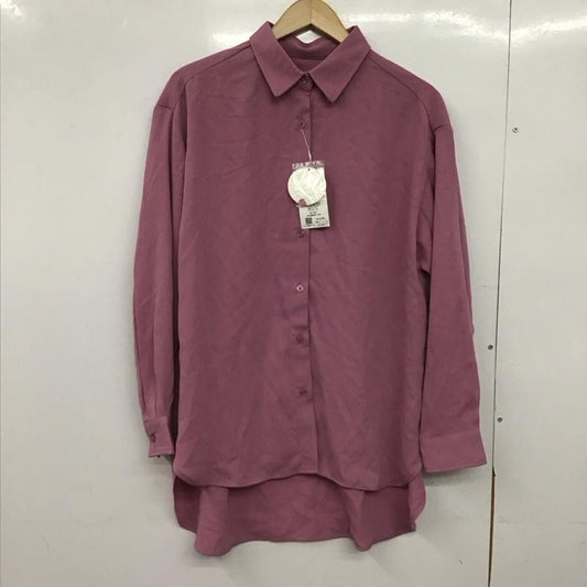 ローリーズファーム LOWRYS FARM シャツ、ブラウス 長袖 長袖シャツ イージーケアシャツ M 無地 マルチカラー / マルチカラー /  レディース USED 古着 中古 10147633