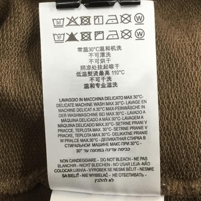 リプレイ REPLAY パーカー 長袖 XL ロゴ、文字 茶 / ブラウン /  メンズ USED 古着 中古 10110709