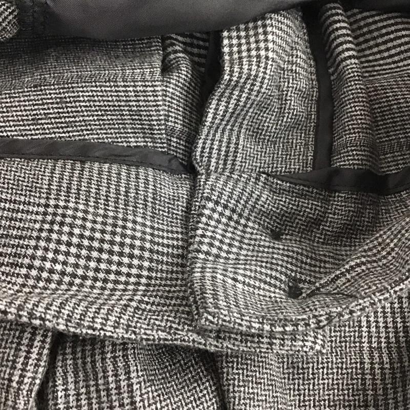 ザラウーマン ZARA WOMAN ボトムス ボトムス ワイドパンツ XS チェック 灰 / グレー /  レディース USED 古着 中古 10140007