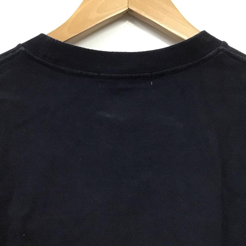 フリークスストア FREAK S STORE Tシャツ 半袖 半袖トレーナー クルーネックカットソー 半袖カットソー 半袖Tシャツ S ロゴ、文字 紺 / ネイビー /  メンズ USED 古着 中古 10131268