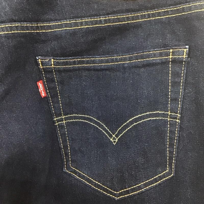 リーバイス Levi s パンツ デニム、ジーンズ デニムパンツ ワイドジーンズ カジュアルパンツ ストレートパンツ 31インチ 無地 インディゴ / インディゴ /  メンズ USED 古着 中古 10107767