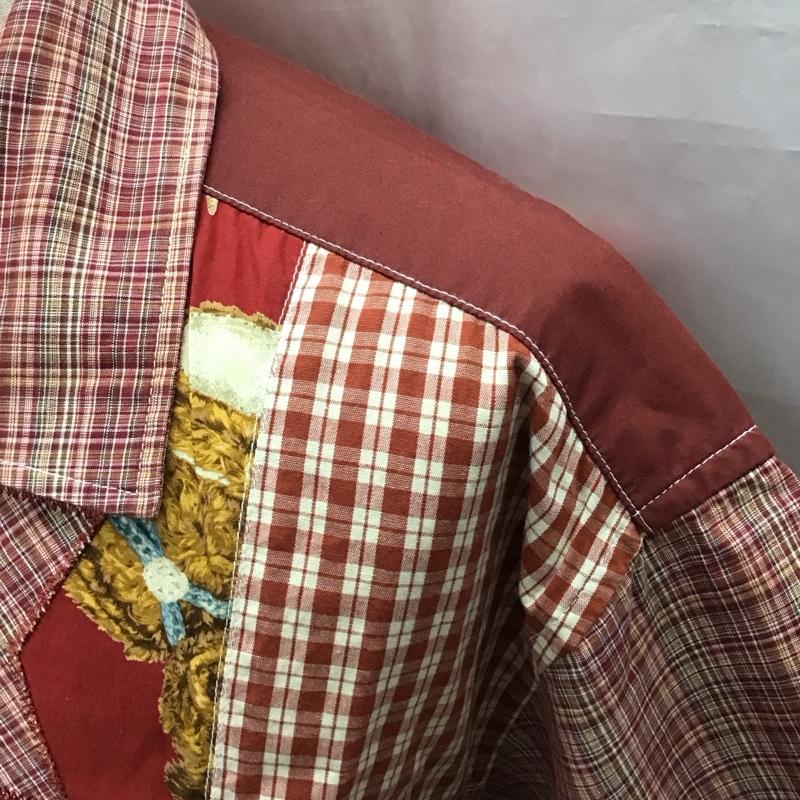 カールヘルム KARLHELMUT シャツ、ブラウス 半袖 半袖シャツ カラーシャツ 半袖カットソー プリントシャツ チェック マルチカラー / マルチカラー /  メンズ USED 古着 中古 10118430