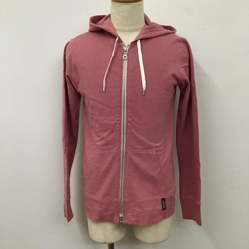 バックボーン BACK BONE パーカー 長袖 bb14ss-sw10 ジップアップパーカー フード付きジャケット スウェット L 無地 桃 / ピンク /  メンズ USED 古着 中古 10119144