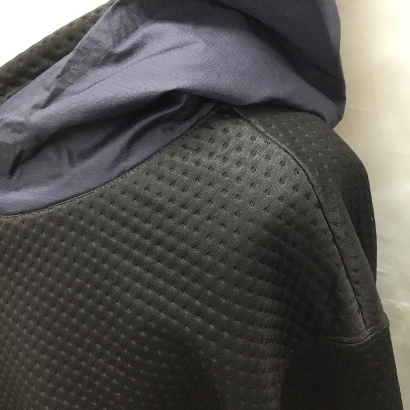 アンダーカバー UNDERCOVER パーカー 長袖 ns2c4802 23AW SOUKUUDOTKNITDOUBLEHOODIE THENORTHFACE 長袖パーカー S 無地 黒 / ブラック /  メンズ USED 古着 中古 10122386